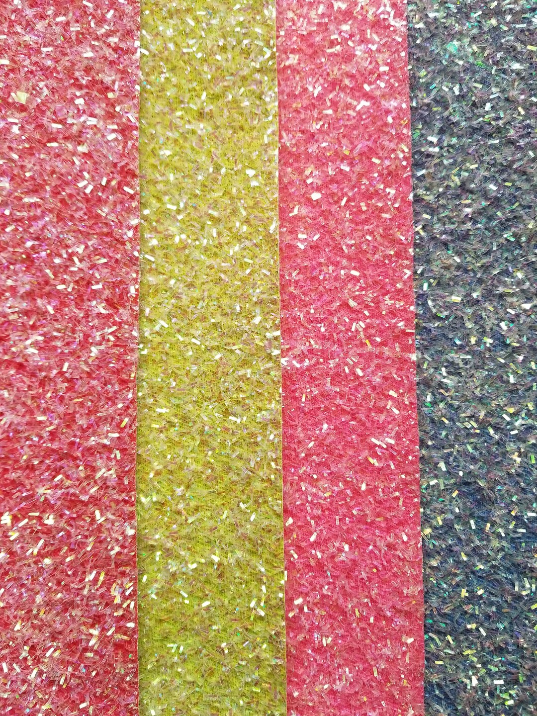 TINSEL GLITTER SHEETS Tinsel Glitter Tinsel Material Etsy