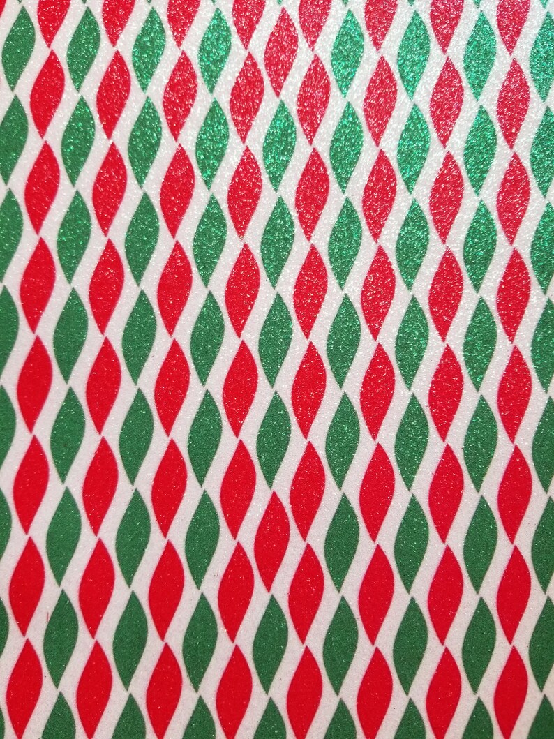 Wavy Christmas Sheets Glitter Fabric Glitter Sheets Etsy