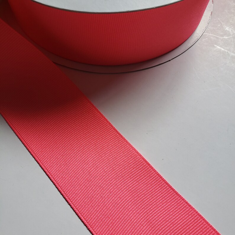 NEON COLOR RIBBONS Neon Grossgrain Ribbons 1.5 Ribbon Etsy