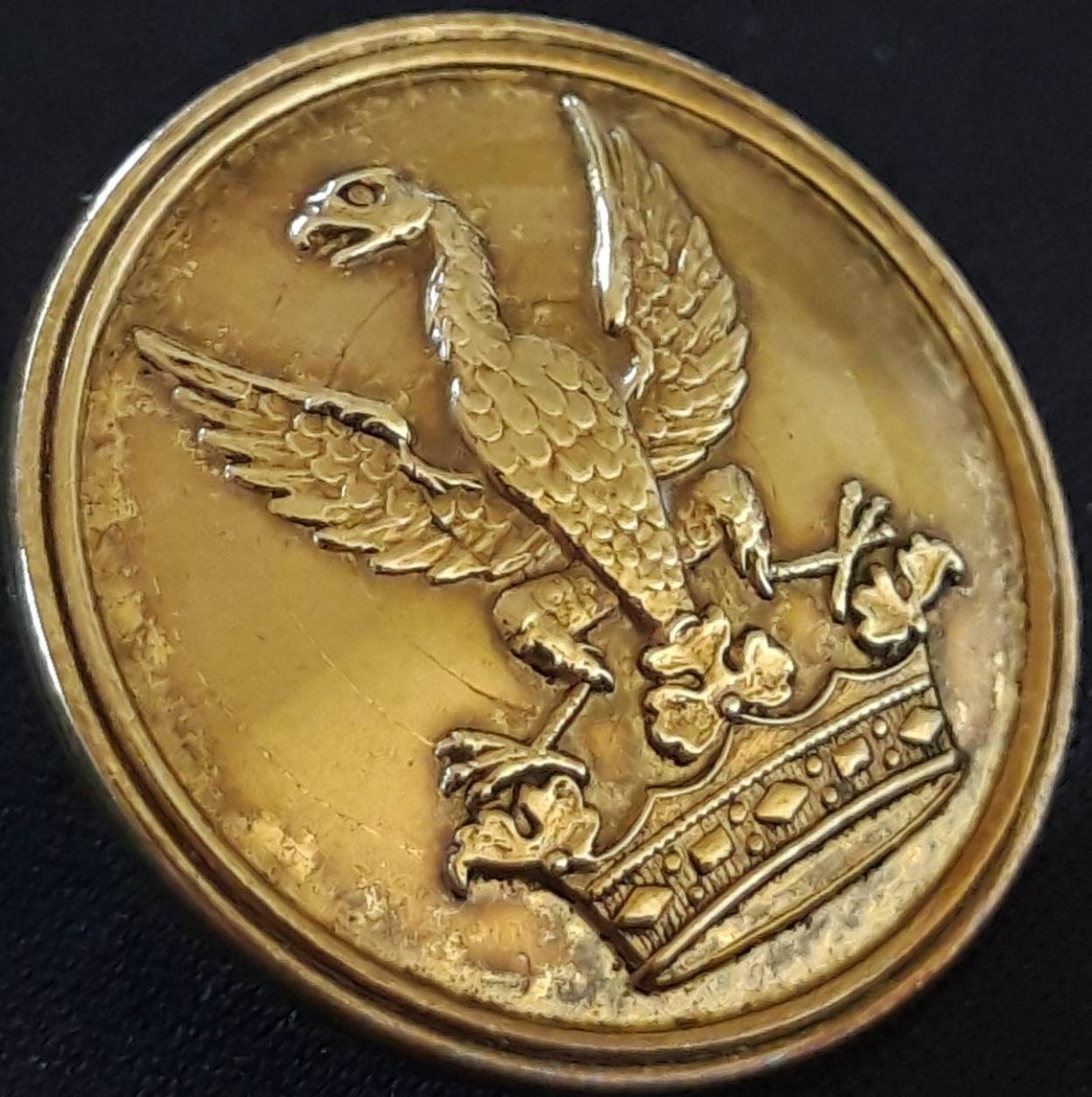 Antique Livery Button to the Barker Family. Maker Pitt & Co Etsy