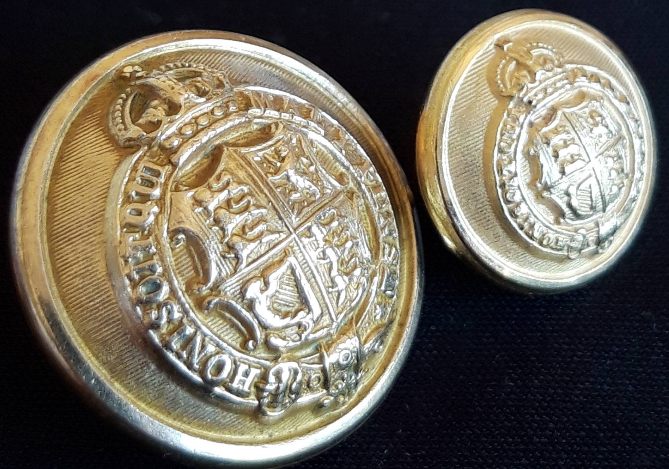 A Set of Antique Livery Buttons to the British Royal Etsy UK