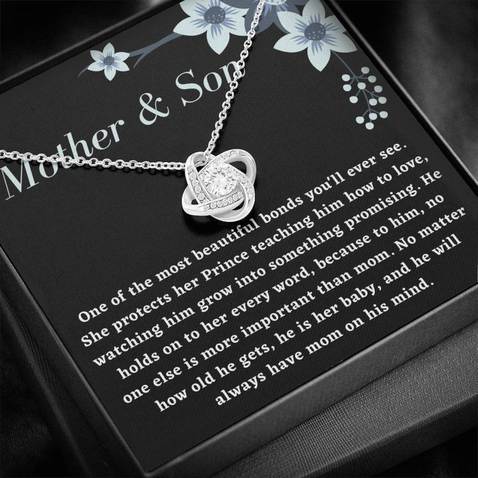 Mother and Son Necklace Gift from Son Mother Son Jewelry Etsy Mother and Son Necklace Gift from Son Mother Son Jewelry Etsy