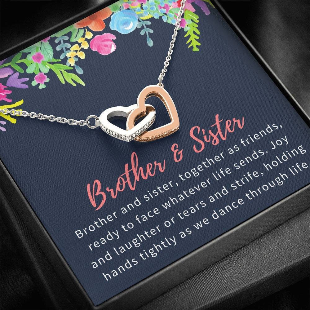 Brother and Sister Necklace Sister Gift Gift for Sister Etsy