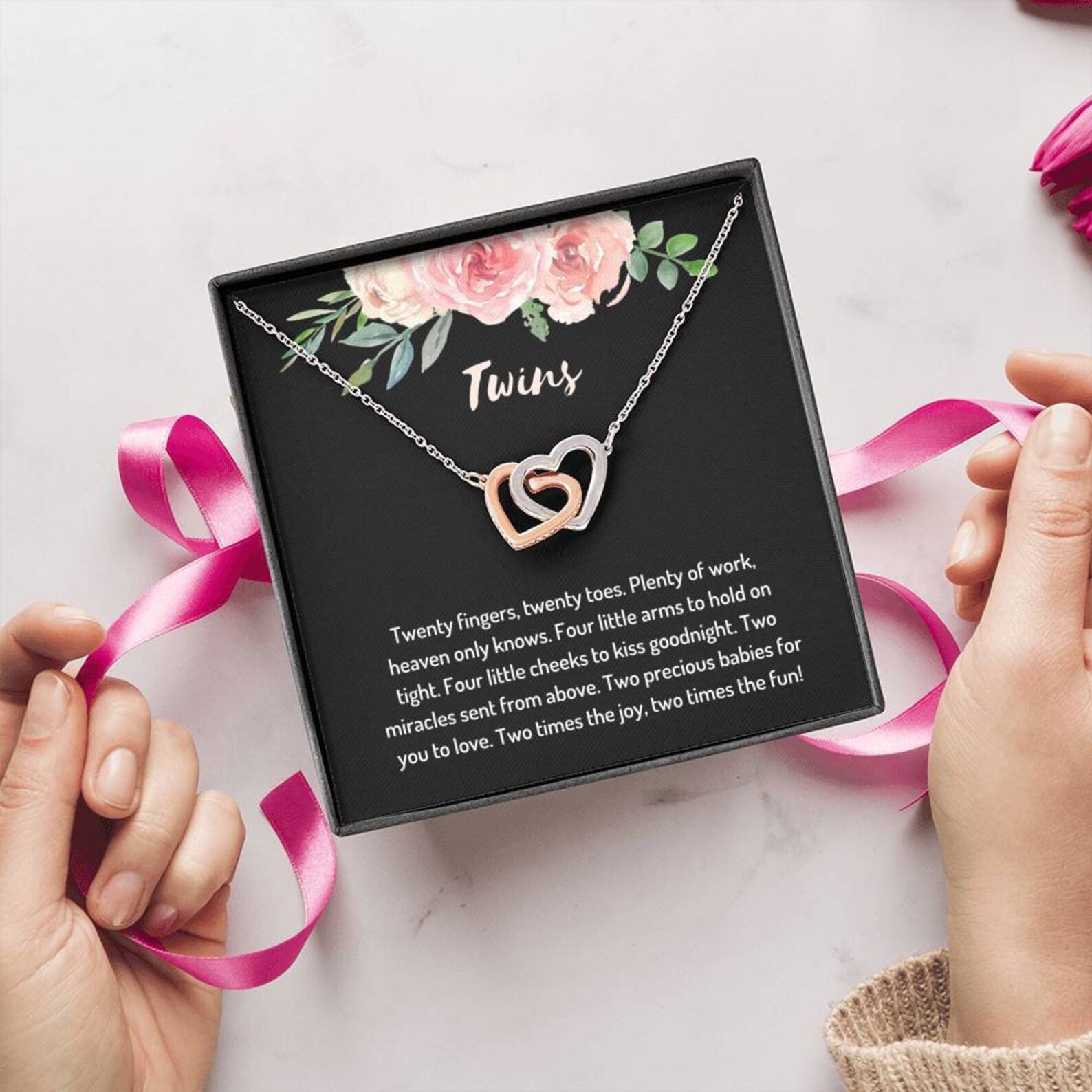 Twin Baby Gift Twins Baby Gift Twin Baby Gifts Twin Baby Etsy