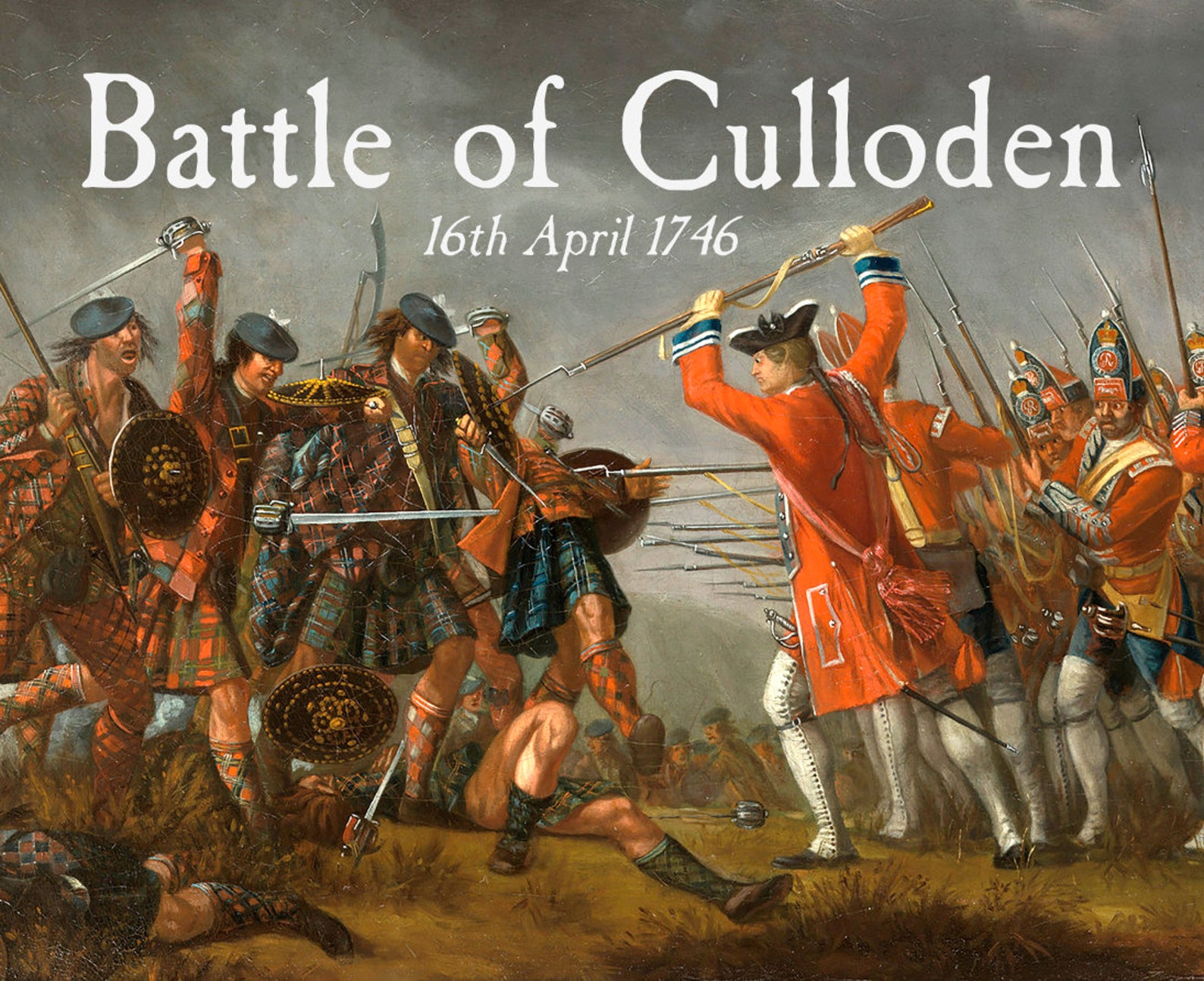 Battle of Culloden Moor Scotland 1746 Scottish Highlander Etsy