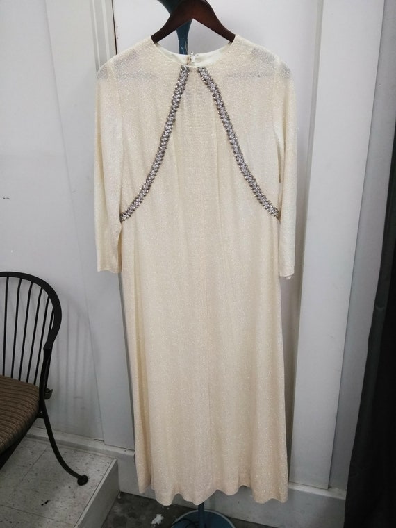 Vintage Handmade 1960s Evening Dress