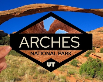 Park Narodowy Arches – Utah – Naklejka winylowa