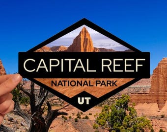 Parque Nacional Capital Reef - Utah - Vinilo adhesivo