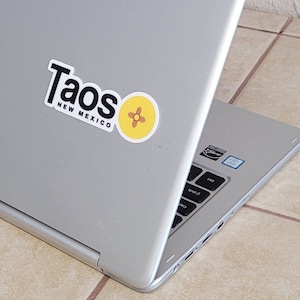 Tao Ski Resort Vinyl Sticker - New Mexico Flag