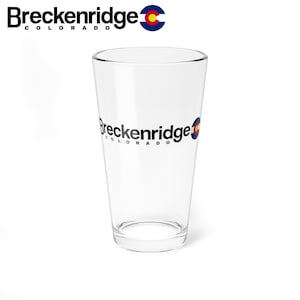 Breckenridge - Colorado - Pint Glass - 16oz