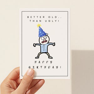 AFDRUKBARE grap verjaardagskaart, grappige verjaardagskaart, onbeleefde verjaardagskaart, millennial verjaardagskaart, verjaardagskaart zus, BFF verjaardagskaart