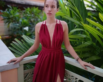 bohemian night party dress