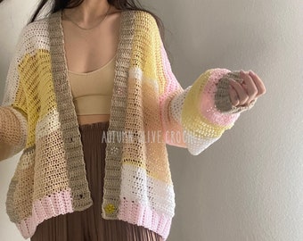 angel food cake cardigan