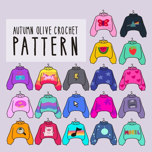 Crochet Pattern Mabel II Pullover 