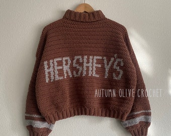 chocolate bar retro sweater (sparkly silver!) oversized, soft