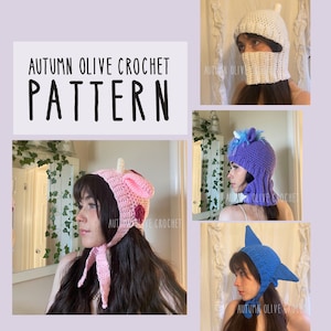 May include: Four crochet hats in different colors and styles. The hats are all made with a soft yarn and have a unique design. The hats are perfect for keeping warm in the winter or adding a touch of style to any outfit.