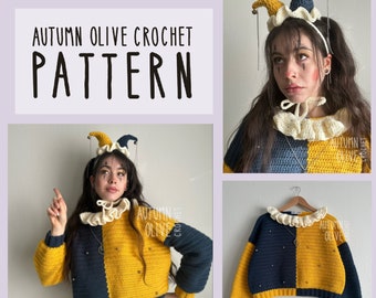 Crochet Pattern - Costume Sweaters, 30+ size inclusive costume ideas, simple, quick, beginner friendly, retro, old school, quirky, nostalgia