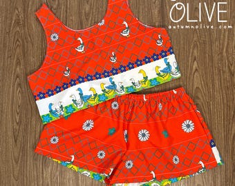 Groovy Goose lekset med fickor | L-2X
