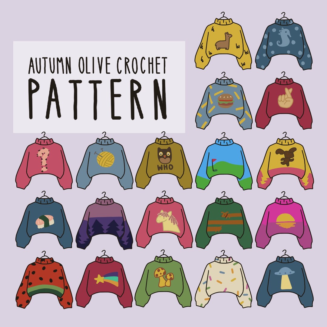 Crochet Pattern Mabel Pullover Graphic 