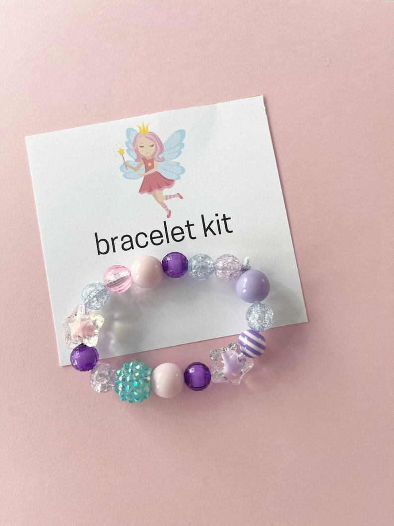 Fairy Party Favor DIY Bracelet Kit for Girls Party DIY Etsy