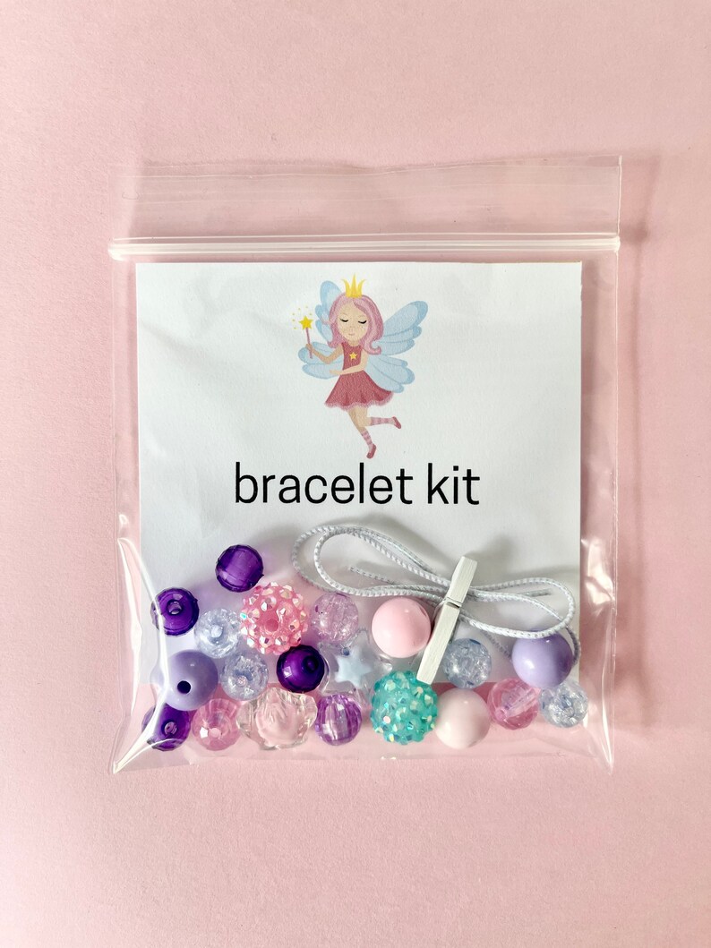 Fairy Party Favor DIY Bracelet Kit for Girls Party DIY Etsy