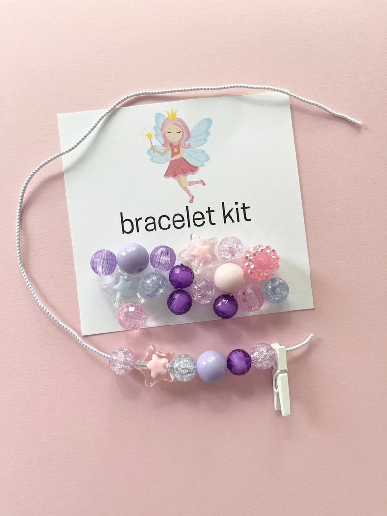 Fairy Party Favor DIY Bracelet Kit for Girls Party DIY Etsy