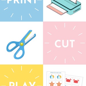 Camping Preschool Activity Bundle Printable, Toddler Digital Activities ...