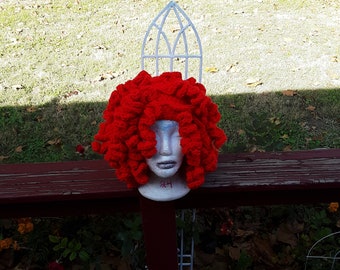 Curly Yarn Wig