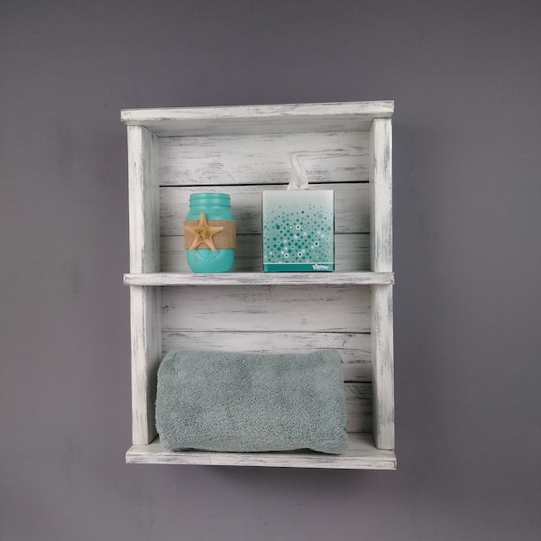 Bathroom Shelf Etsy