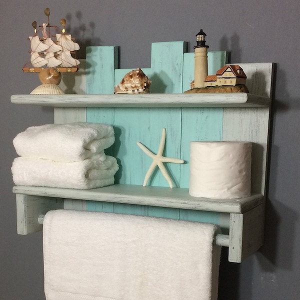 Bathroom Wall Shelf - Etsy