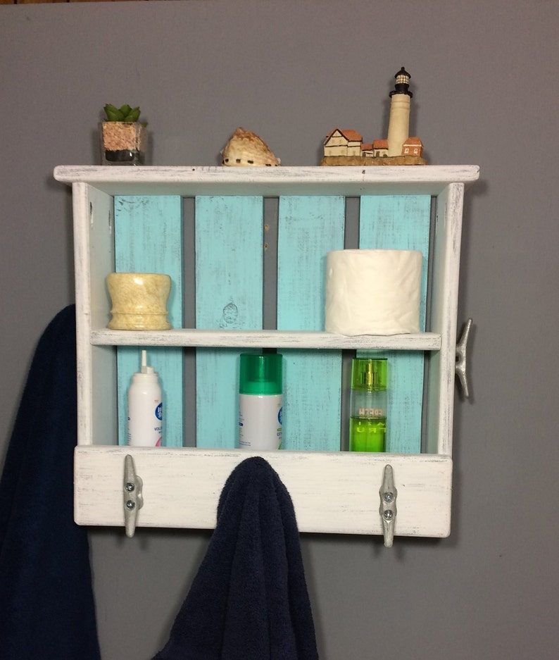 Coastal Shelving For Bathroom Beach Shelves Cleats Image 0