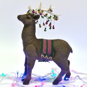 Patrón de reno a crochet 0042 - Ciervo noble Patronus - Archivo PDF de Alexandra Simba Etsy