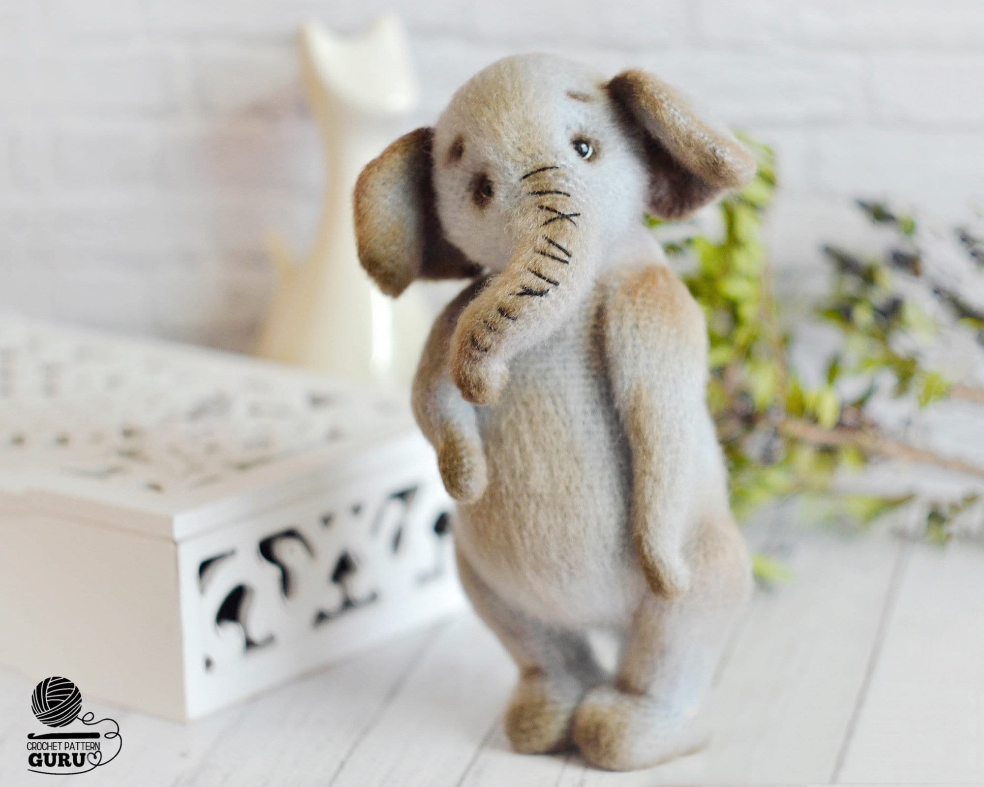 30 Elephant Crochet Patterns for Amigurumi, Plushies, Loveys, and Nursery Decor 14 Elephant Pattern Without Clothes PDF
