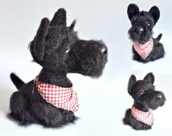 0027 Crochet Pattern - Scottish Terrier puppy dog - Pdf file by Julia Ogol Etsy