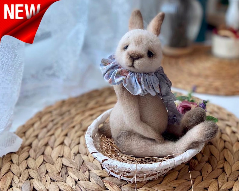 0067 Rabbit Crochet Pattern - Bunny Animal (no Clothing) 2 Sizes - Pdf ...