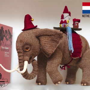 0001NL Haak Patroon - Olifant - Pdf file by Alexandra Simba Etsy