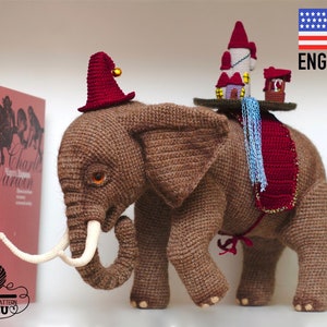 0001 Crochet Pattern - Elephant - Pdf file by Alexandra Simba Etsy