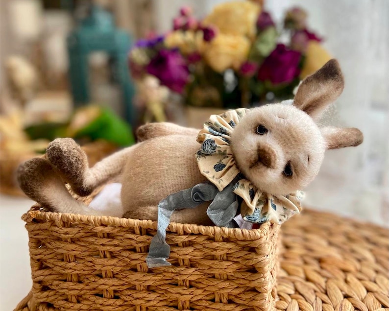 0067 Rabbit Crochet Pattern - Bunny Animal (no Clothing) 2 Sizes - Pdf ...