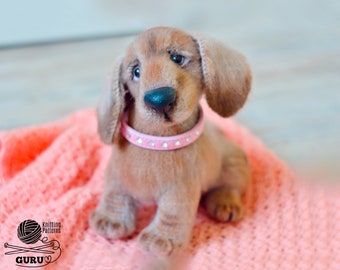 0036 Crochet Pattern - Dog Bonny the Dachshund - Pdf file by Julia Ogol Etsy