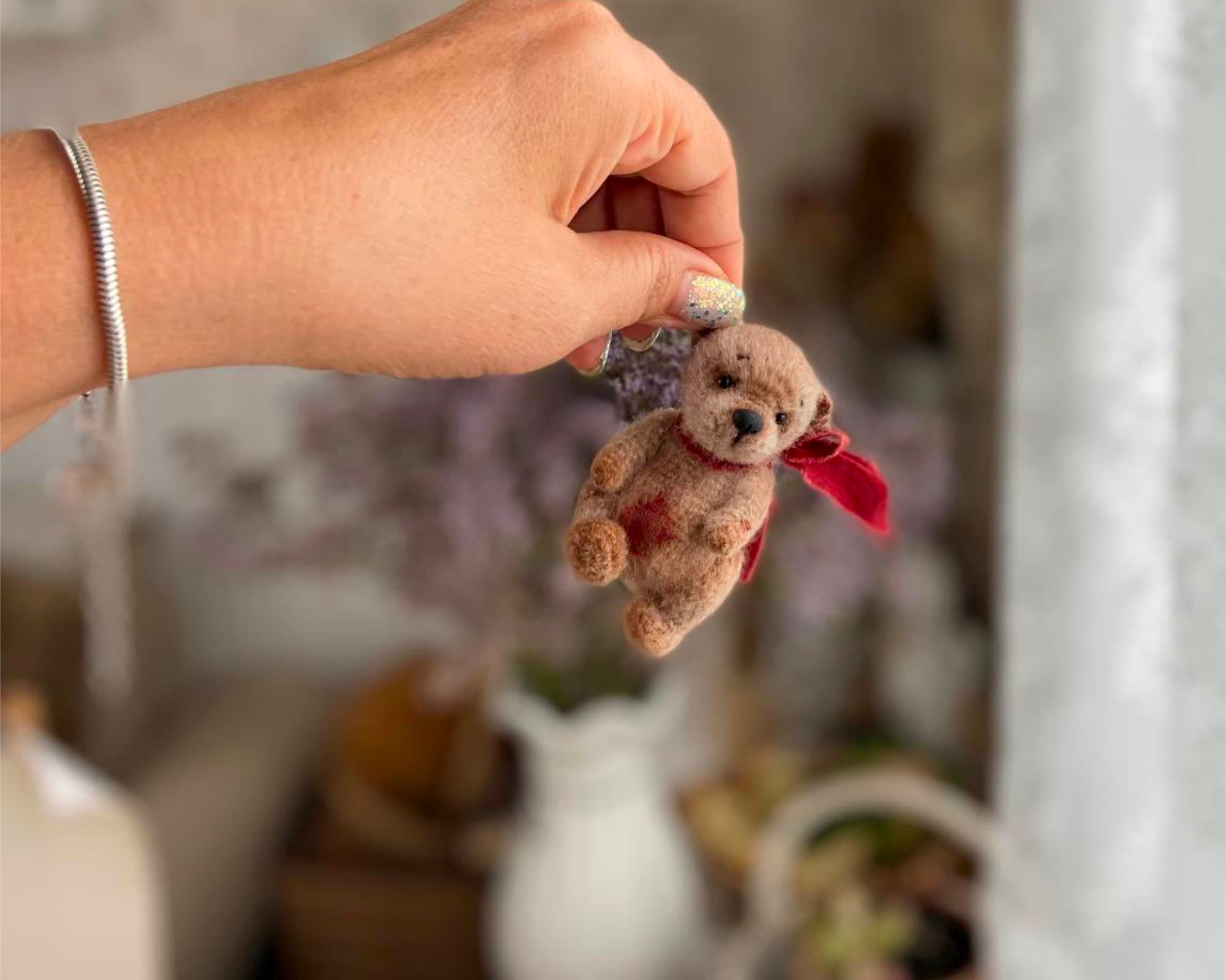 30 Tiny Amigurumi Patterns to Crochet, From Cats and Frogs to Mini Bundles 11 Mini Teddy Bear Crochet Pattern