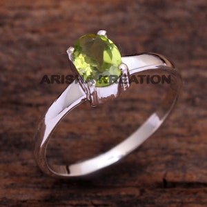 Silver Charm Jewelry, Peridot, Garnet, Amethyst Ring, 925 Sterling Silver, Handmade Jewelry