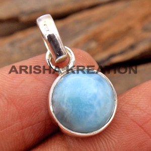 Silver Jewelry, Amethyst, Larimar, Moonstone, Labradorite, Rose Quartz Pendant, Handmade Jewelry