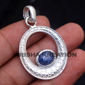 Kyanite Gemstone Pendant, 925 Silver Pendant, Wedding Engagement Gifts, Unisex Gifts, Birthday Jewelry