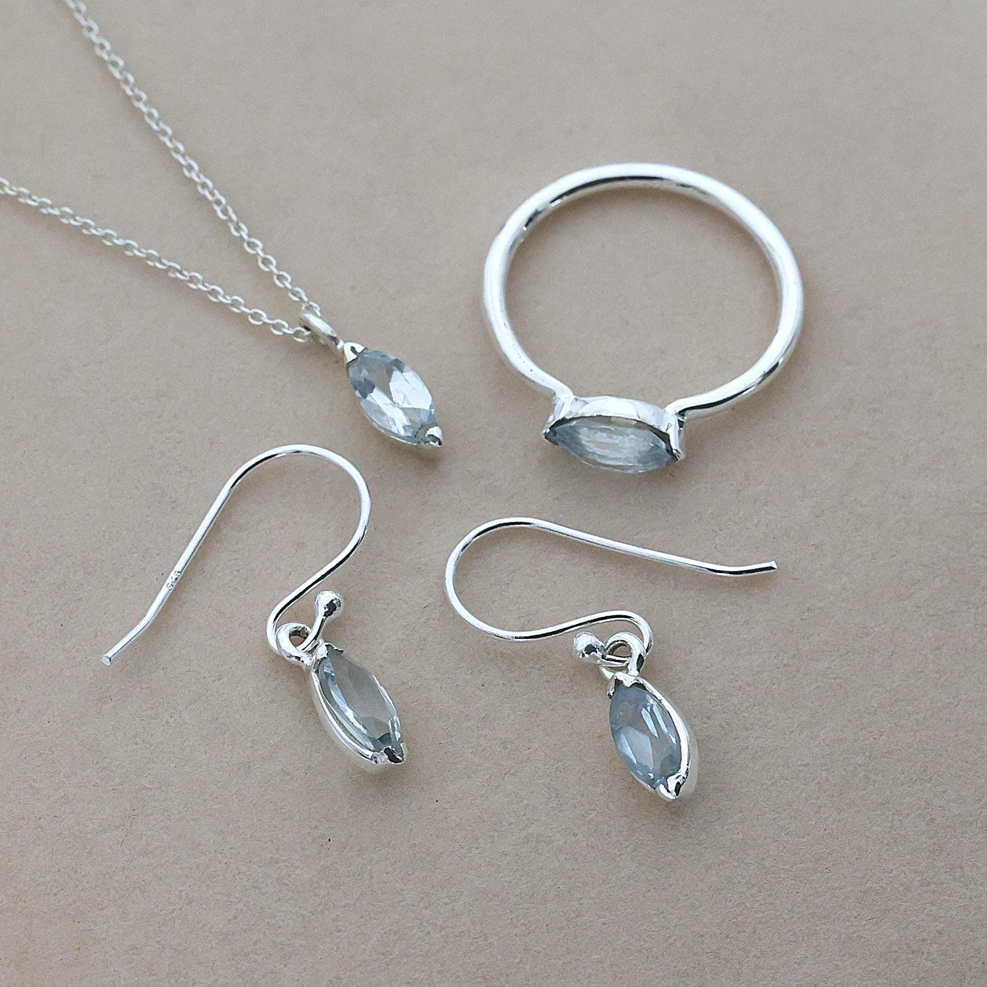 925 Sterling Silver, Women Jewelry Set, Dainty Jewelry, Gift For Her