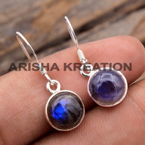 Women Silver Earrings, Multi Variation Stone Earring, Women Gift Earring, 925 Silver Jewelry, Handmade Earrings