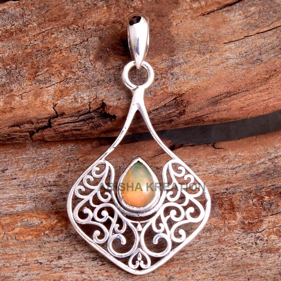 Sterling Silver Ethiopian Opal Filigree Earrings Sterling Silver Ethiopian Opal Filigree Earrings