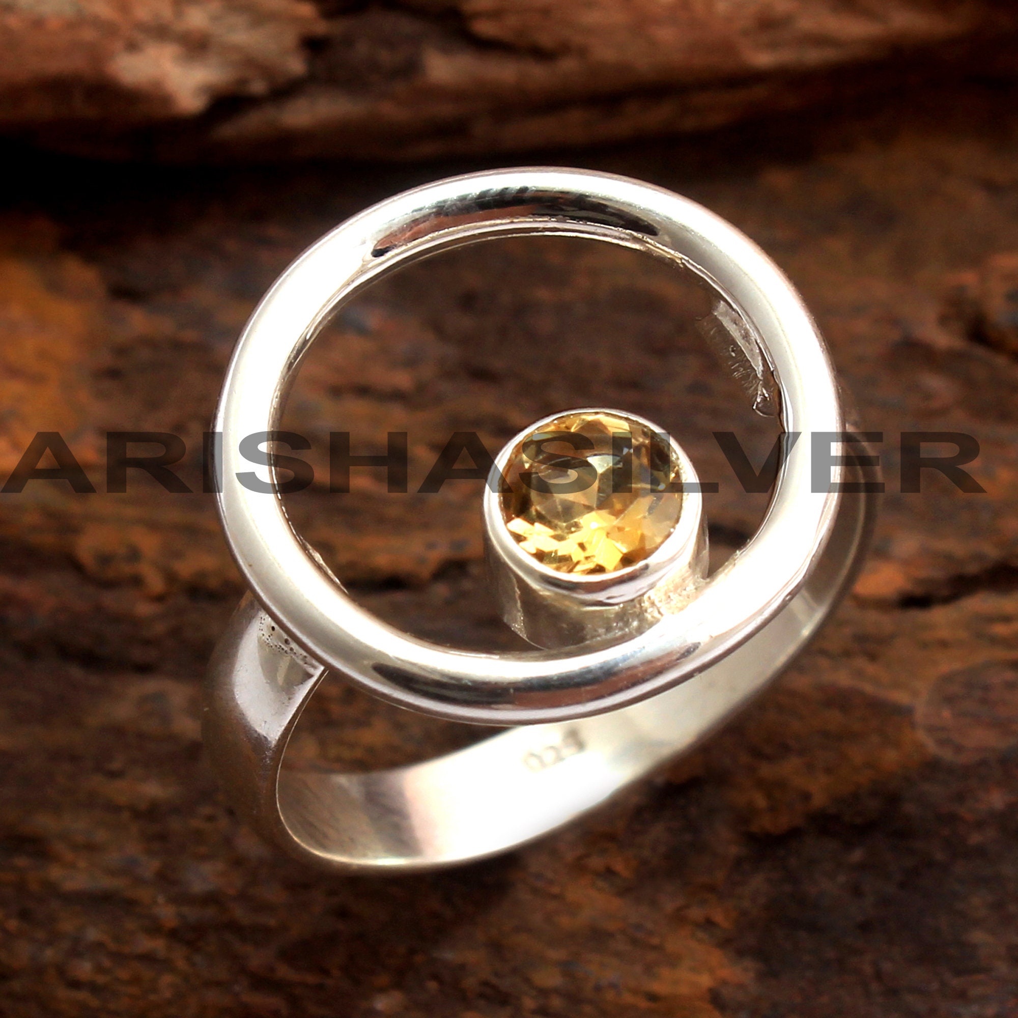 Anello Argento Placcato Con Granato Naturale E Ametista - Luckyshine, Taglie 6-10, Regalo Vacanze