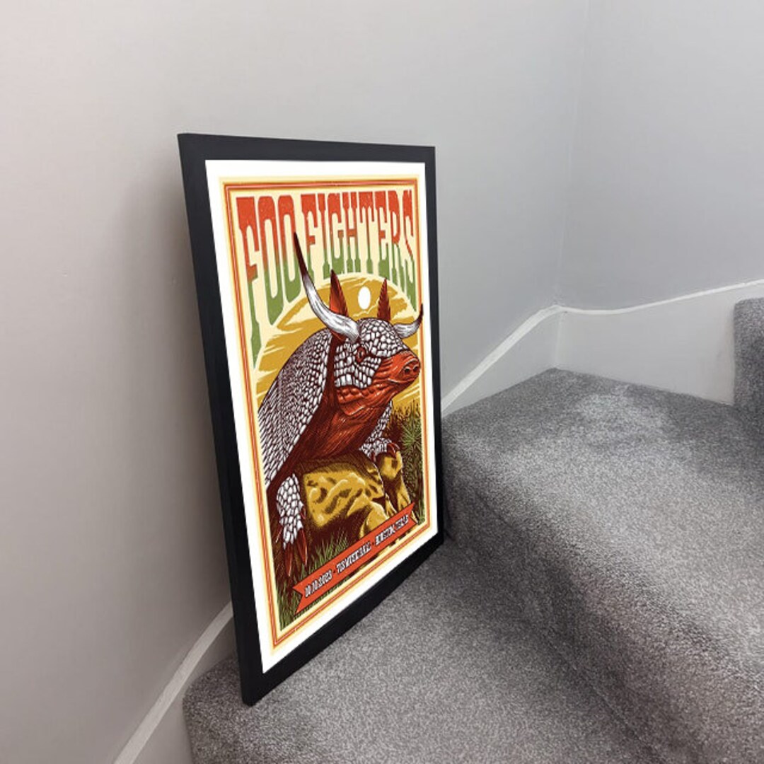 Foo Fighters October 10 2023 713 Music Hall Houston TX Tour Etsy