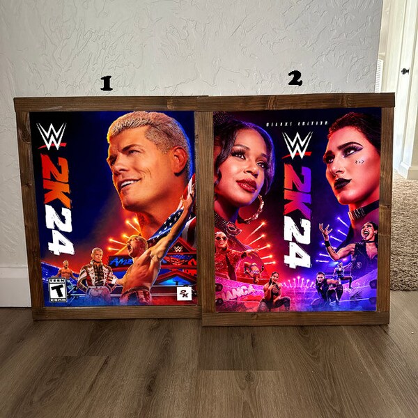 Wwe 2k24 Poster