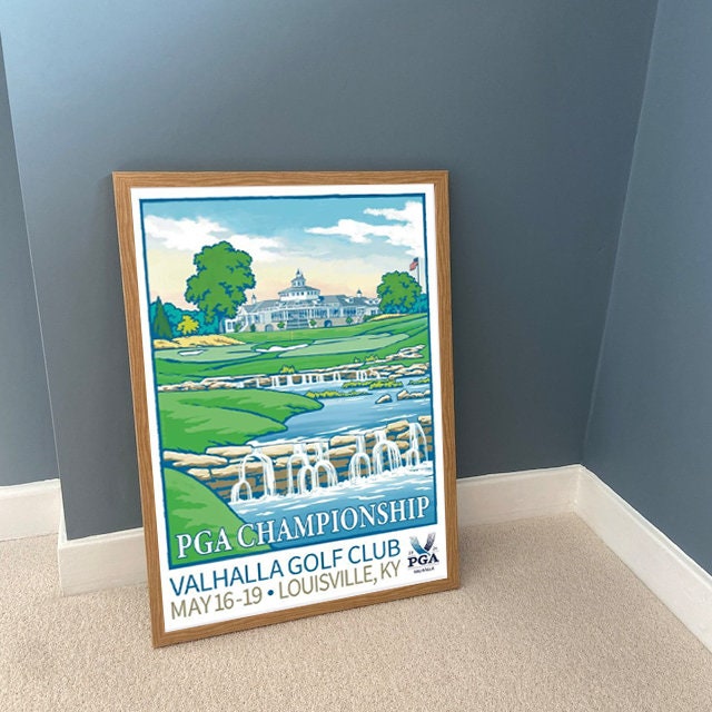 2024 PGA Championship Valhalla Country Club Poster sold by Spanish